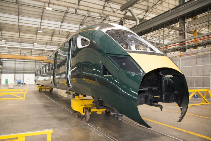 Hitachi Rail Italy: in produzione a Pistoia il “treno proiettile” che viaggerà in UK