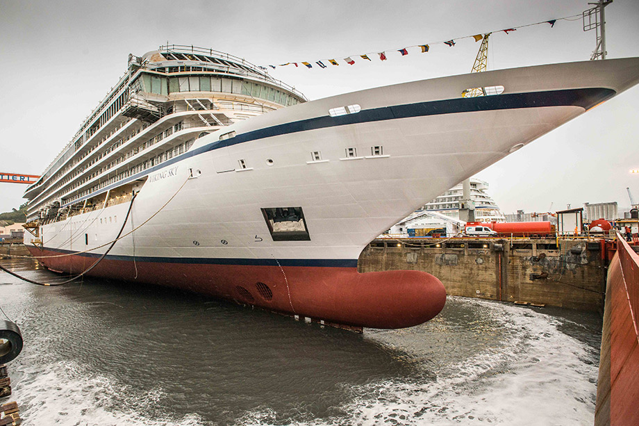 Ancona: Fincantieri consegna Viking Sky