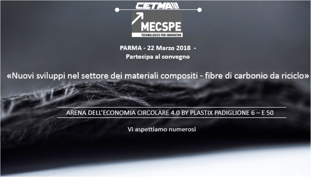 Materiali compositi: il 22 marzo convegno CETMA al “MECSPE Tecnologie per l’innovazione – Industria 4.0” di Parma