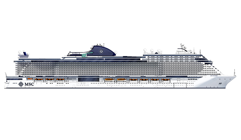 Msc crociere e Fincantieri, al via la costruzione di Msc Seashore la nave più grande mai realizzata in Italia