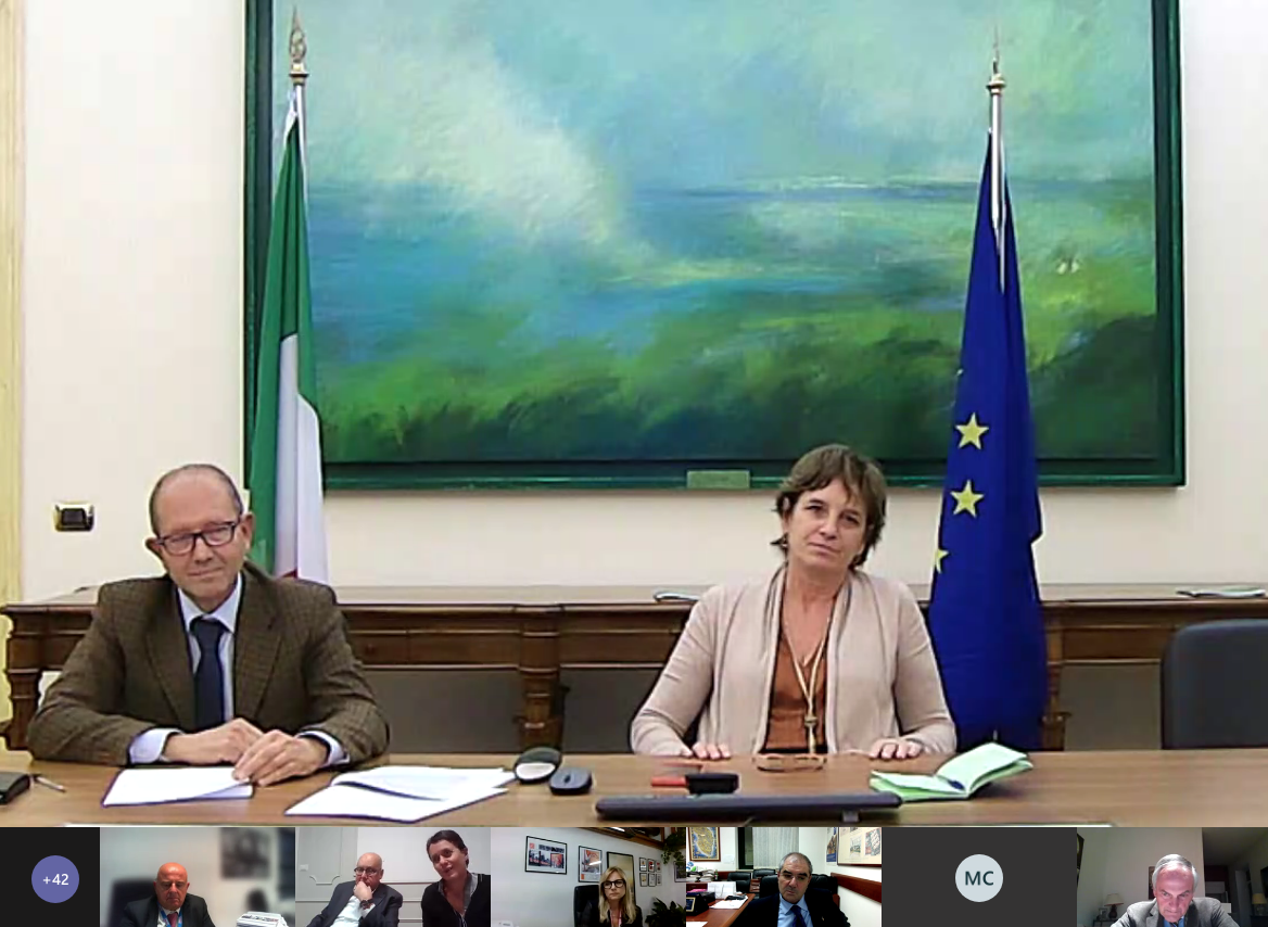 Cluster Trasporti presents itself at the MUR: digital meeting with the Minister Messa