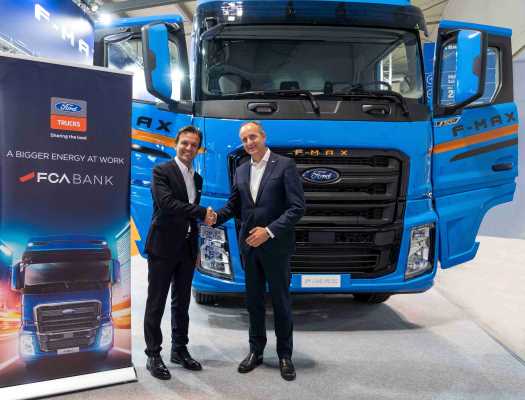 FCA Bank sigla con Ford Trucks la prima partnership strategica nel settore autocarri pesanti