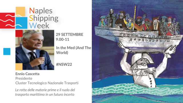 In the Med (And in the World): il presidente Ennio Cascetta partecipa alla Port&ShippingTech