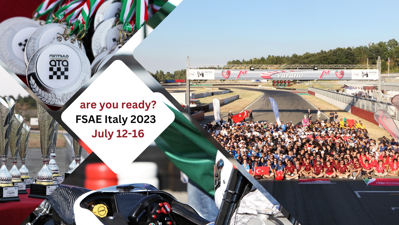 Dal 12 al 16 luglio la XVIII edizione della Formula SAE Italy