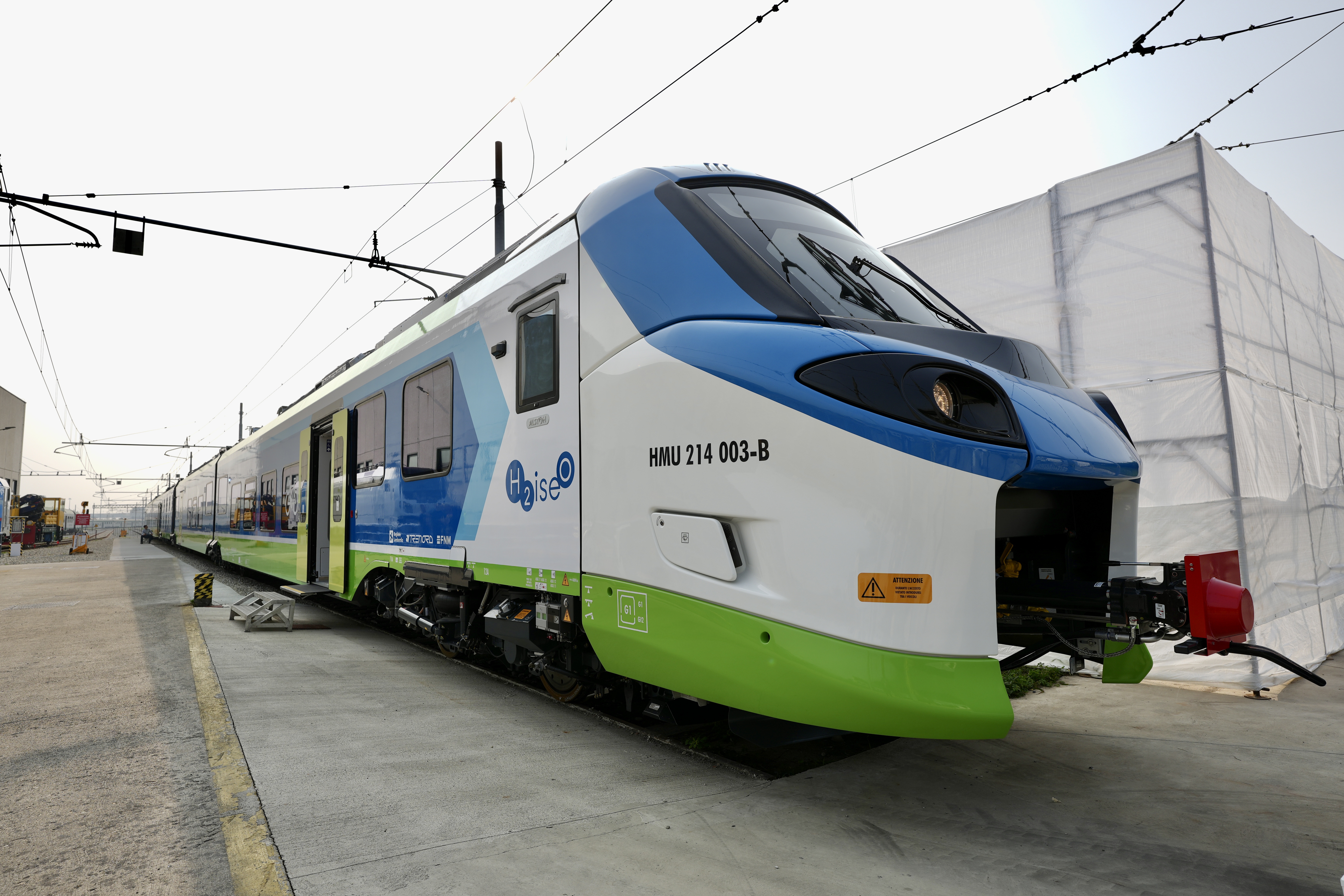 EXPO Ferroviaria 2023: FNM e Alstom presentano il primo treno a idrogeno d’Italia