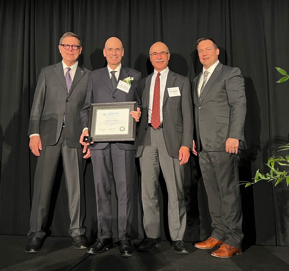 Gianpiero Mastinu nominato SAE Fellow
