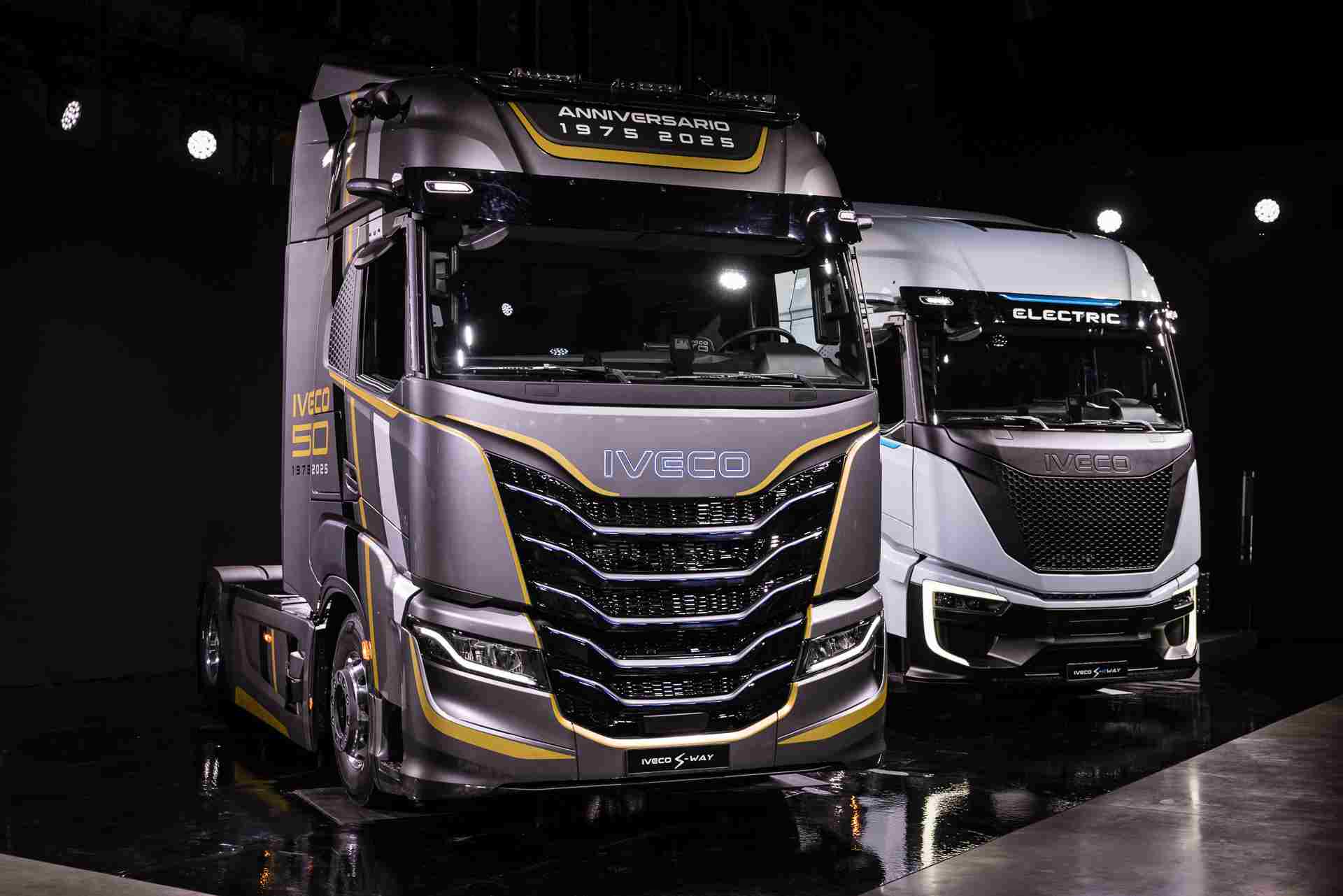 IVECO celebra 50 anni e svela tre nuovi mezzi elettrici