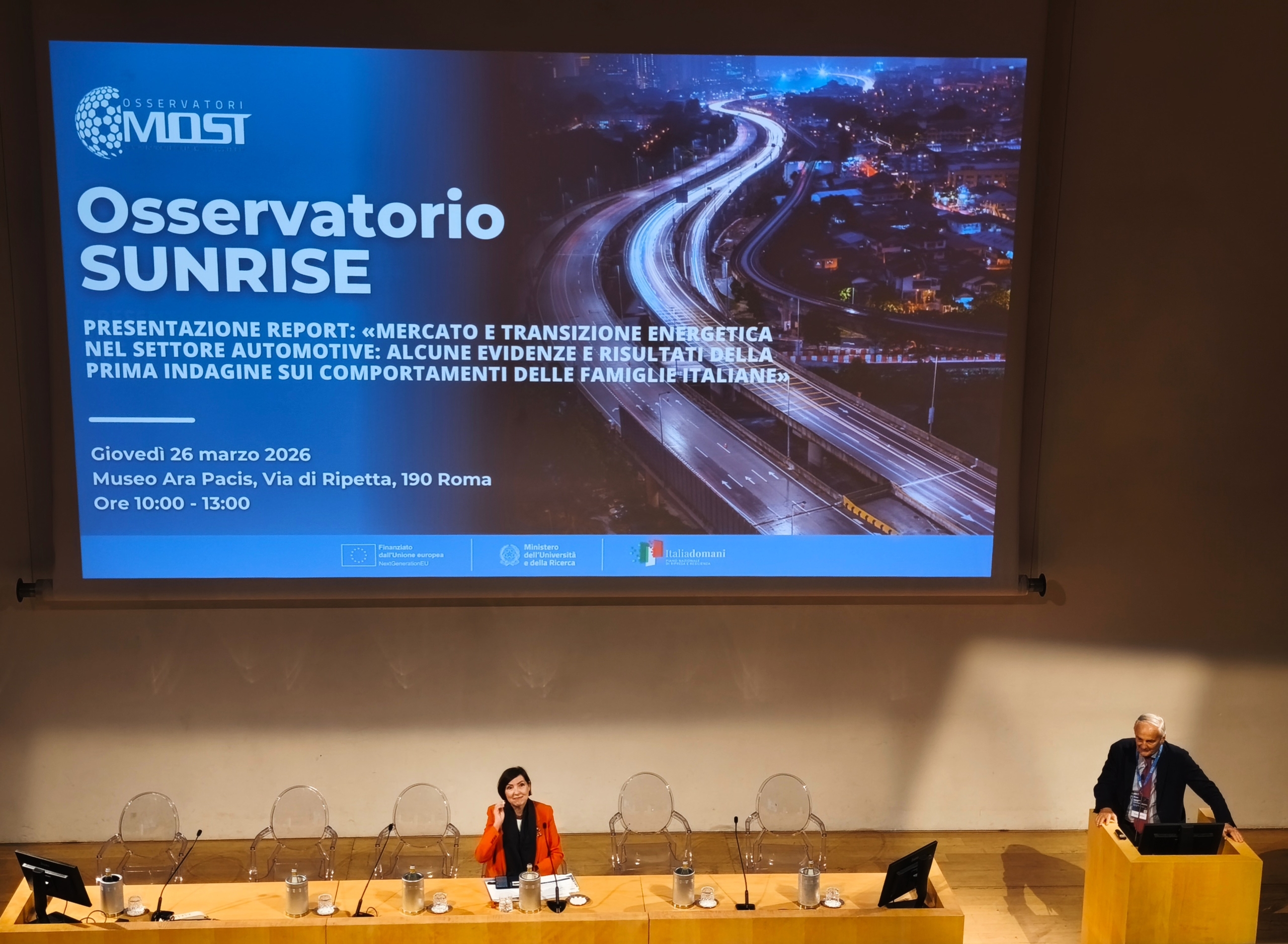 Report dell’Osservatorio SUNRISE su mercato auto e transizione: presentati i risultati a Roma